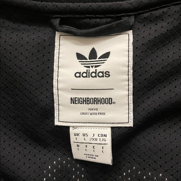 ADIDAS x NEIGHBORHOOD TRACK JACKET - BLACK - LARGE - Picture 3 of 6